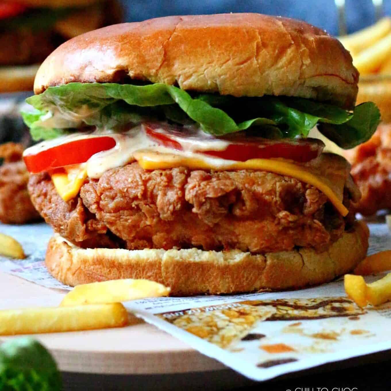 Supreme Burger – Flavour's Peri Peri Chicken